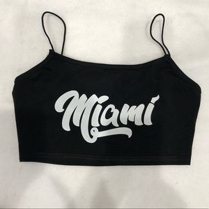 Women Sleeveless Straps Camis Crop Top